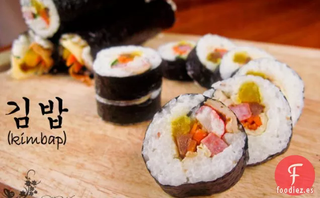 Kimbap (rollo de sushi)