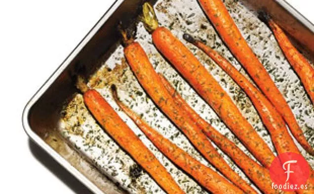 Zanahorias Asadas Con Eneldo