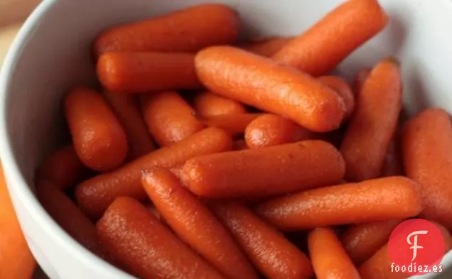 Receta de Zanahorias Glaseadas con Azúcar Morena