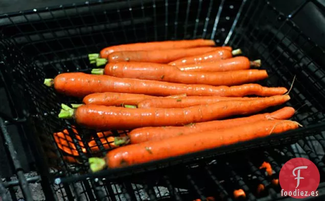 Zanahorias Balsámicas al Romero a La Parrilla