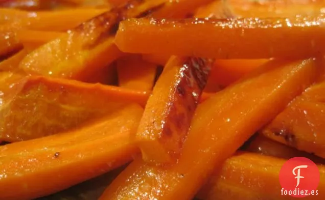 Zanahorias Asadas con Miel