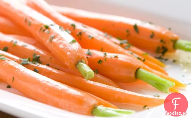 Zanahorias glaseadas con Miel
