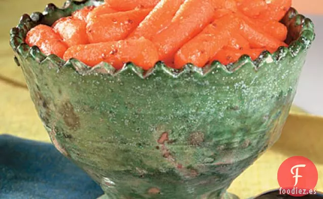Zanahorias Glaseadas con Chutney