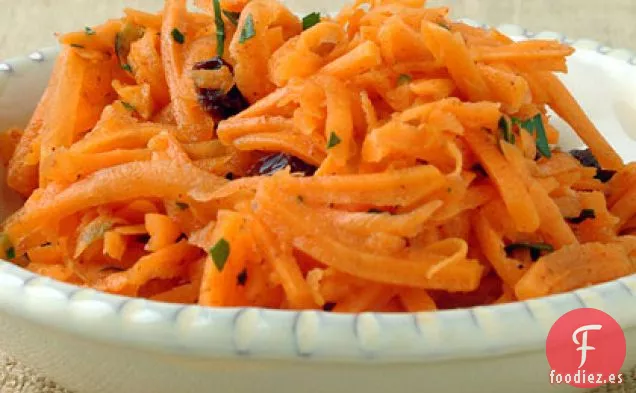 Zanahorias Ralladas con Aderezo de Comino y Naranja