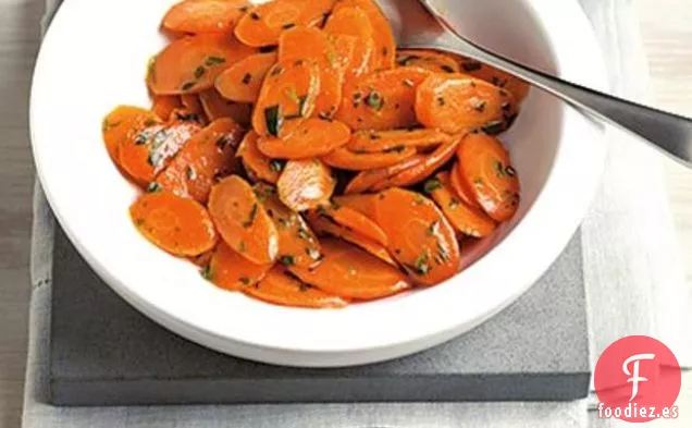 Zanahorias Con Estragón y Mantequilla