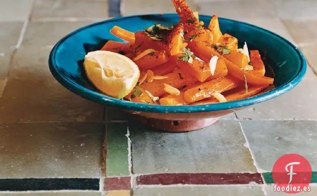 Zanahorias Picantes con Perejil y Cilantro