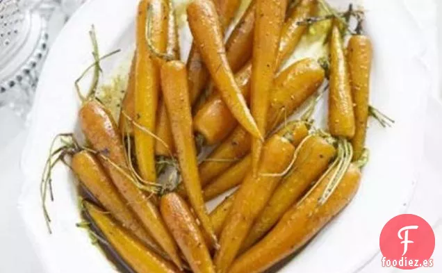 Zanahorias glaseadas con Miel