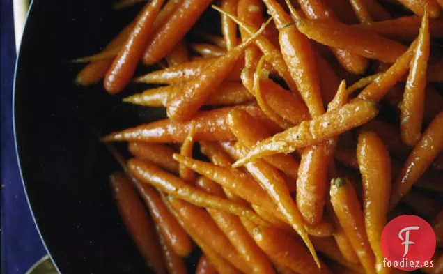 Zanahorias Glaseadas con Cardamomo y Jengibre