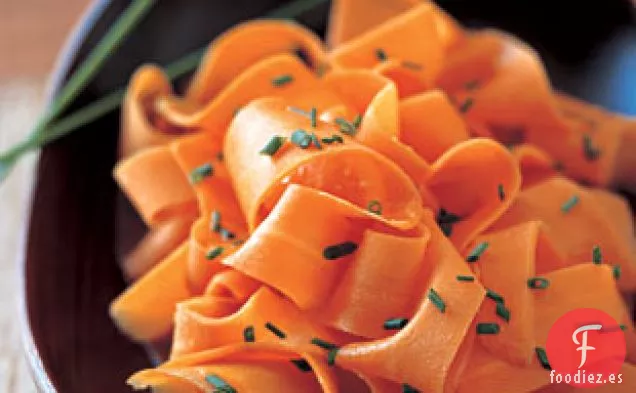 Cintas de Zanahoria glaseadas de Naranja