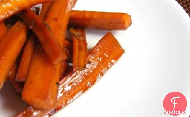 Zanahorias Asadas Asiáticas