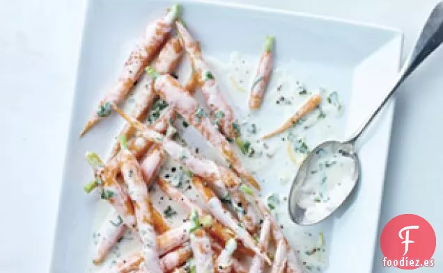 Zanahorias Pequeñas con Limón y Perejil