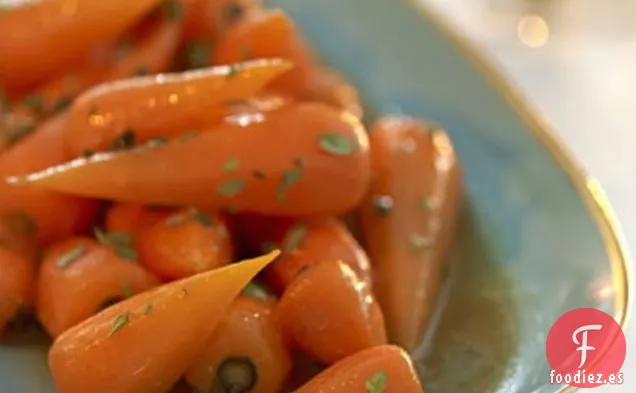 Zanahorias Glaseadas con Ajo y Tomillo
