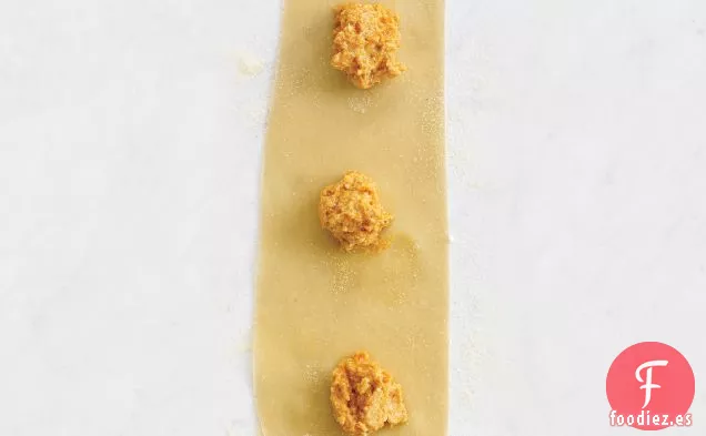 Ravioles de Zanahoria y Ricota