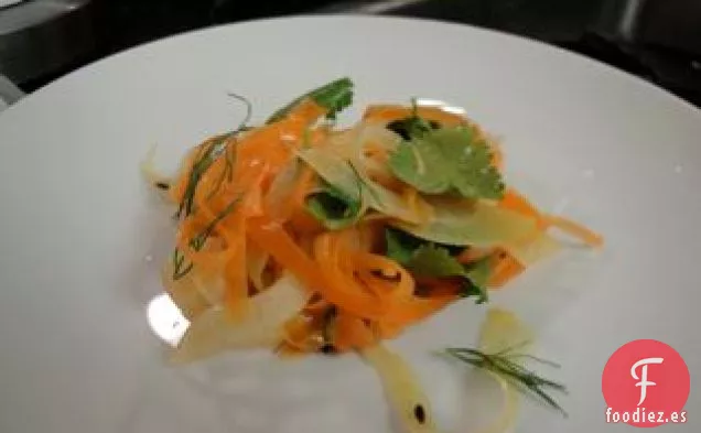 Enredo de Hinojo de Zanahoria con Especias