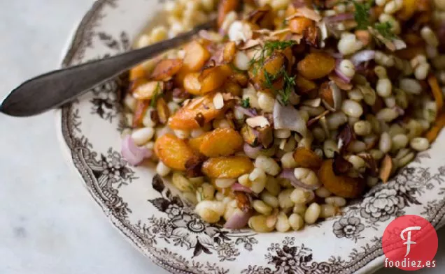 Receta de Ensalada de Zanahoria , Eneldo y Frijoles Blancos