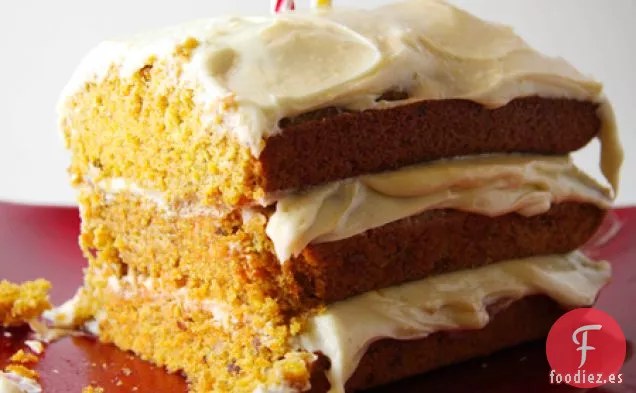 Pastel de Zanahoria en Capas