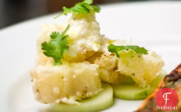 Yuca Con Mojo De Yogur