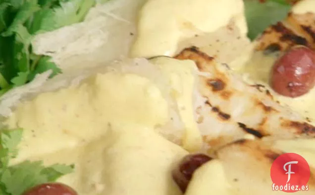 Yuca a la Parrilla con Salsa de Huancaína