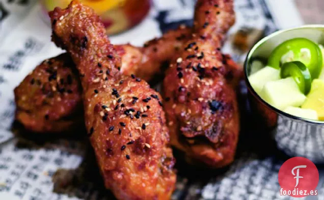 Receta de Pollo Frito Coreano