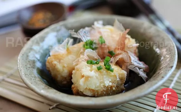 Receta de Tofu Agedashi