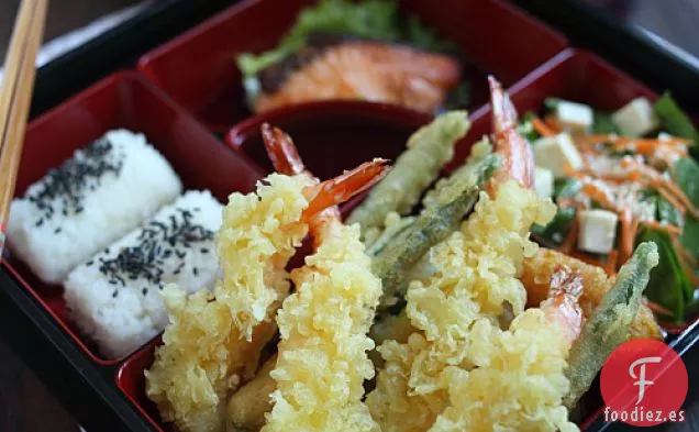 Tempura de Camarones Bento