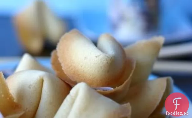 Galletas de la Fortuna de vainilla y jengibre