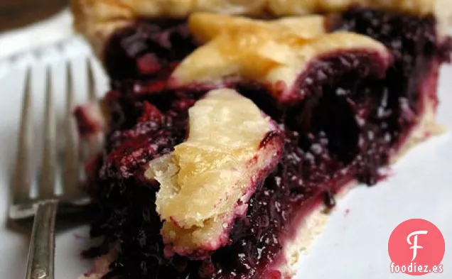 Tarta De Manzana y mora Con Jengibre