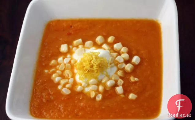 Sopa De Zanahoria Con Jengibre Y Limón