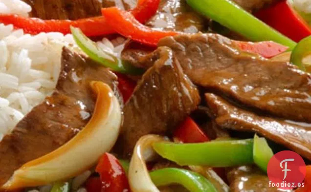 Bistec de Jengibre y Pimienta