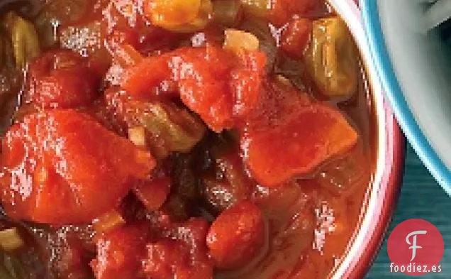 Chutney de tomate y jengibre