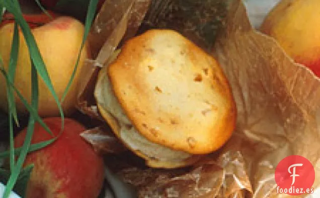 Sándwiches de Helado Crujientes de Jengibre