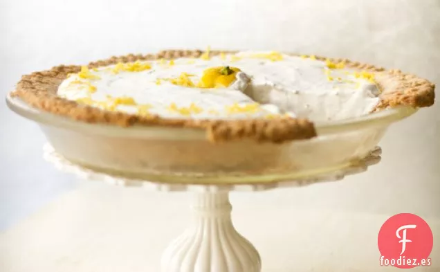 Tarta de Queso y Jengibre con Limón