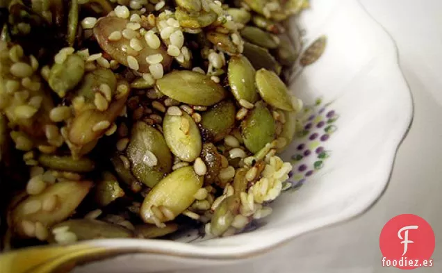 Semillas De Calabaza De Jengibre Confitadas: Crudas O Tostadas