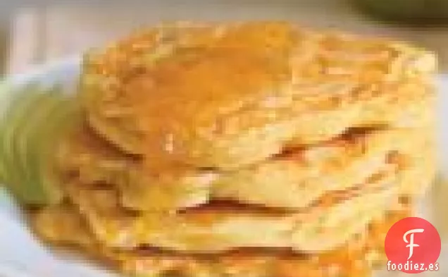 Tortitas de jengibre y pera