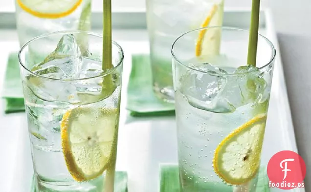 Soda de Jengibre y Limoncillo