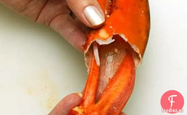 Ensalada de Langosta con Lima y Jengibre