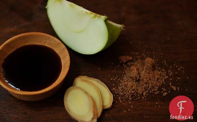 Lomo De Cerdo Con Manzana Y Jengibre Con Salsa De Caramelo