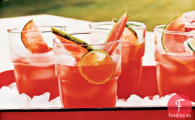 Limonada de Sandía y Jengibre