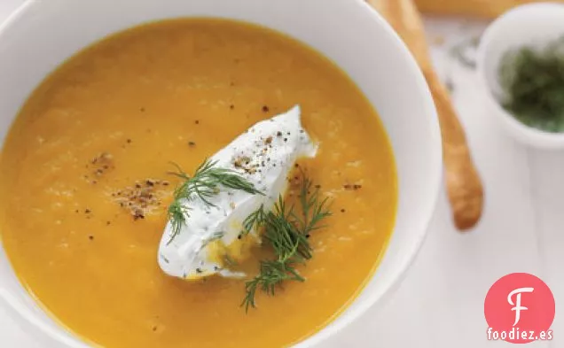 Sopa de Zanahoria de Pascua