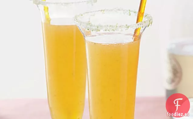 Bellinis de Albaricoque y Jengibre