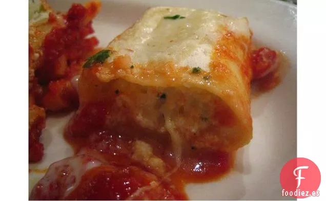 Conchas De Mar Gigantes Rellenas O Manicotti