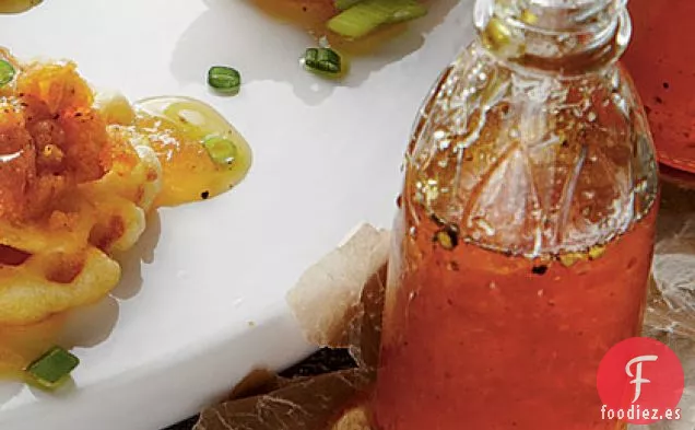 Jarabe de Arce de Durazno y Rábano Picante
