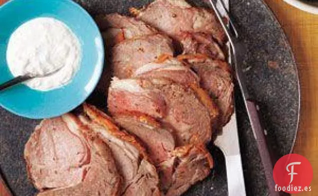 Receta De Carne Asada Con Pimienta Y Salsa De Rábano Picante