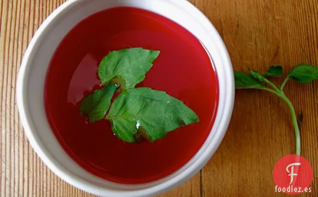 Consomé de Tomate de Jamie Oliver