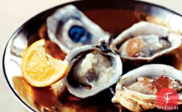 Ostras Con Gelee De Mignonette