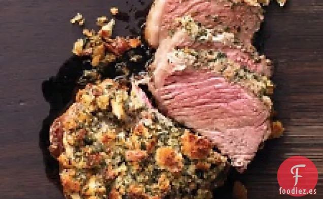 Costilla Asada Con Corteza De Hierbas