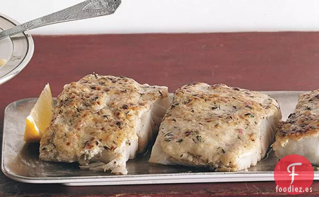 Abadejo de Tomillo Limón a la Parrilla