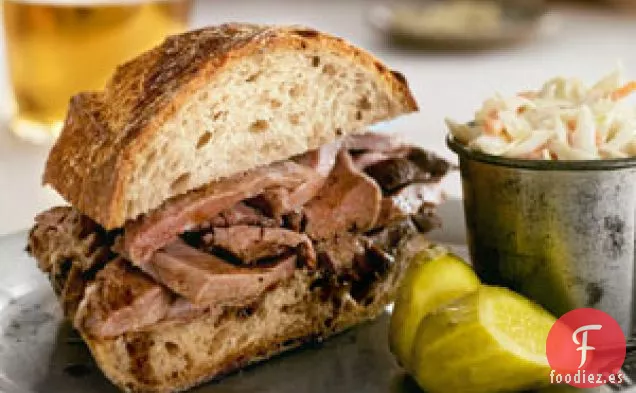 Sándwich de Carne con Especias