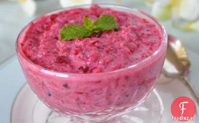 Salsa de arándanos de Holly Clegg fácil, sin cocinar
