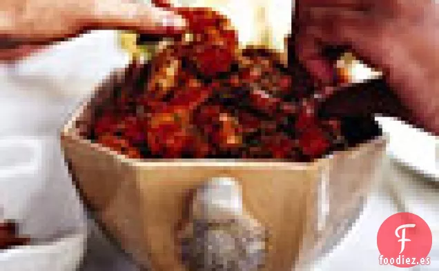 Rémoulade de Camarones a la Parrilla